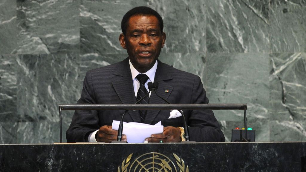 Teodoro Obiang, presidente de Guinea Ecuatorial (en una imagen de archivo), tiene a dos hijos imputados por presuntos casos de corrupción