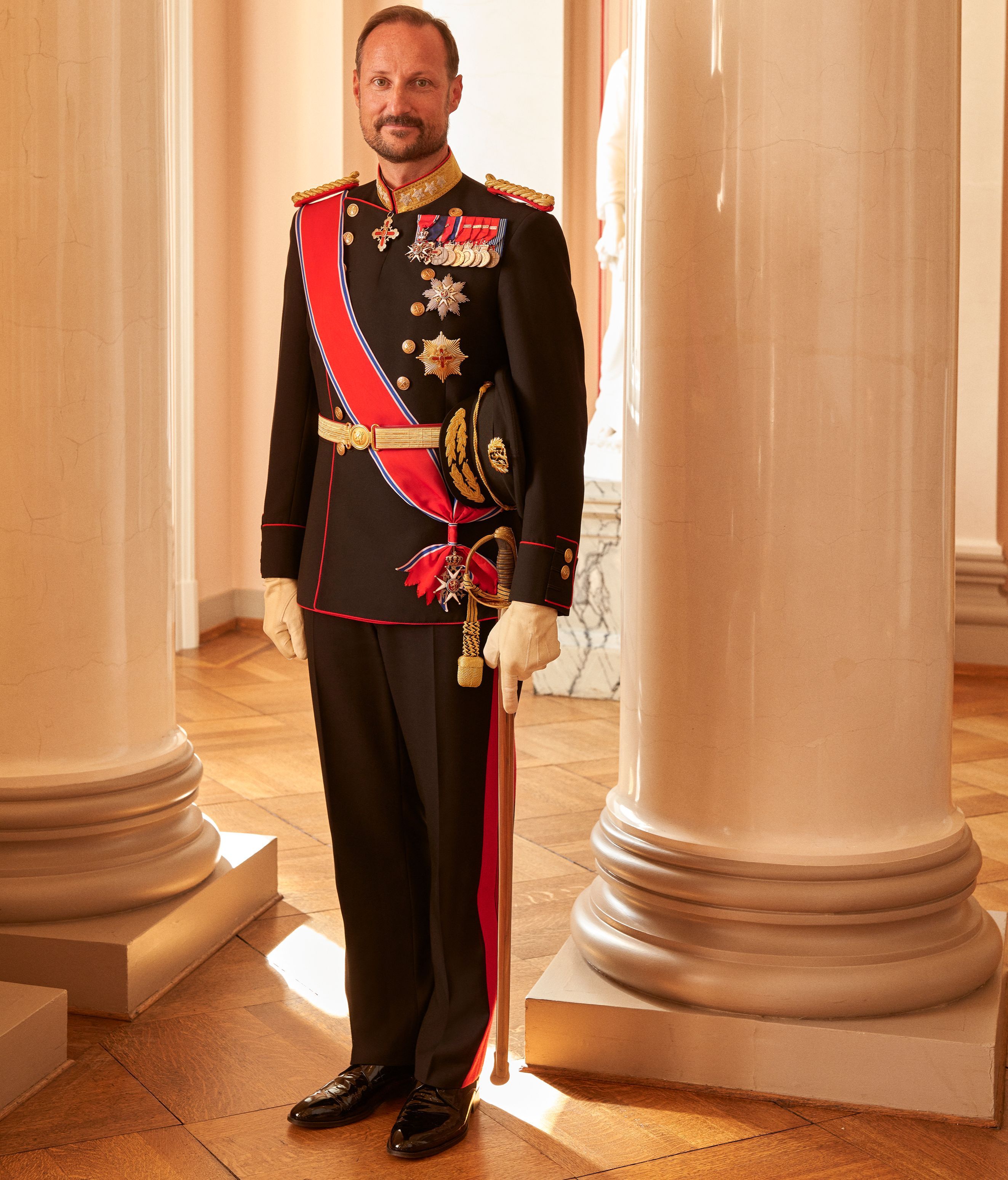 Haakon de Noruega, en una imagen publicada este 24 de mayo.