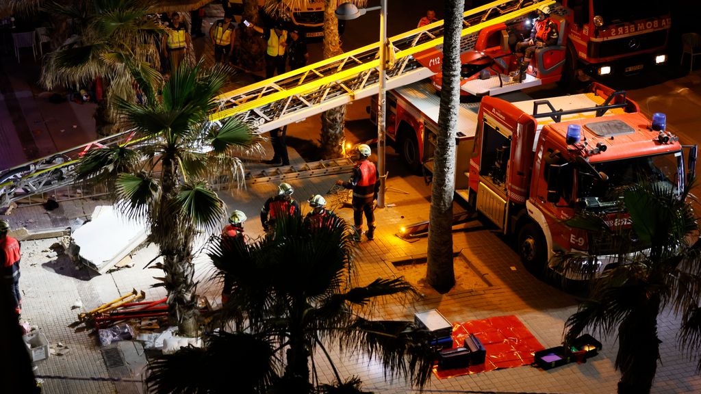 Ascienden a 4 los fallecidos y a 27 los heridos en el derrumbe en la Playa de Palma