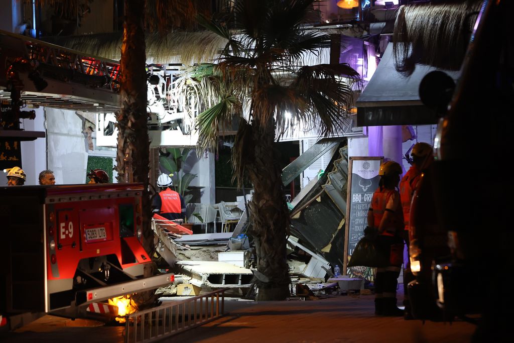 El edificio derrumbado de Palma deja al menos 4 fallecidos y 12 heridos