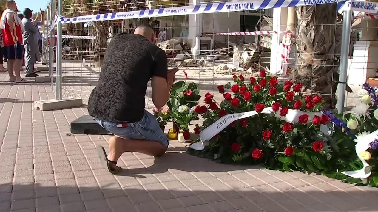 Homenaje a las víctimas del derrumbe en Palma