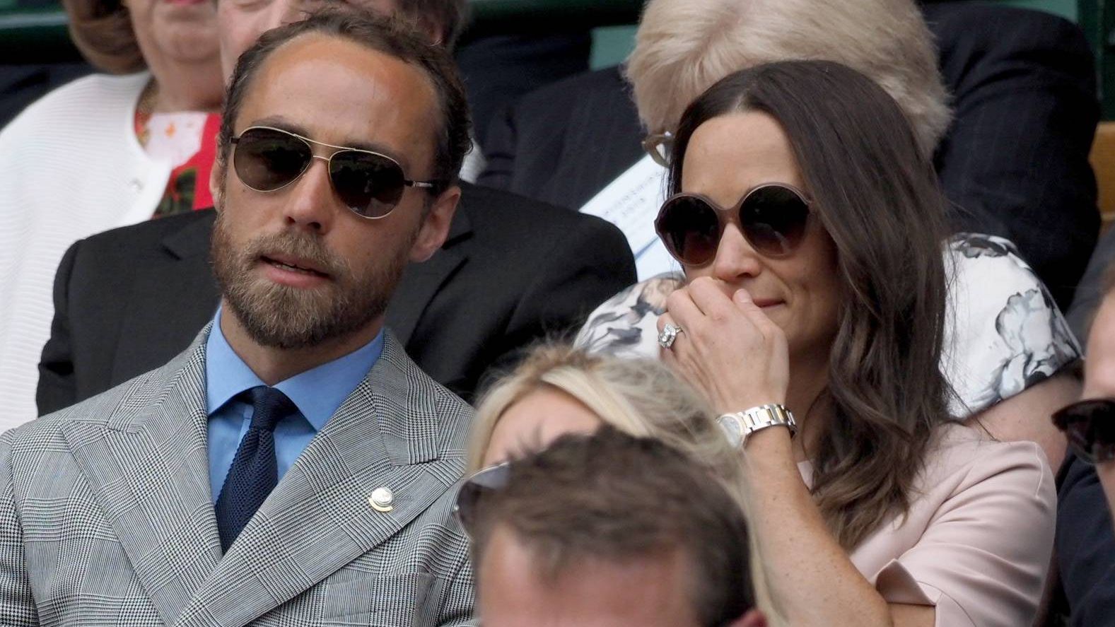 James y Pippa Middleton.