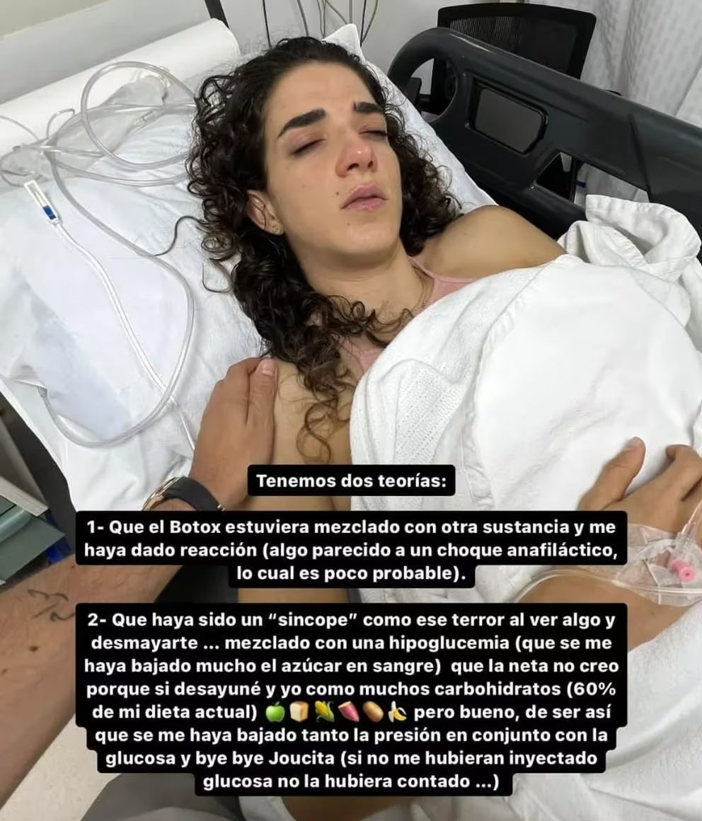 La influencer JousFit fue hospitalizada: ¿qué le ocurrió?