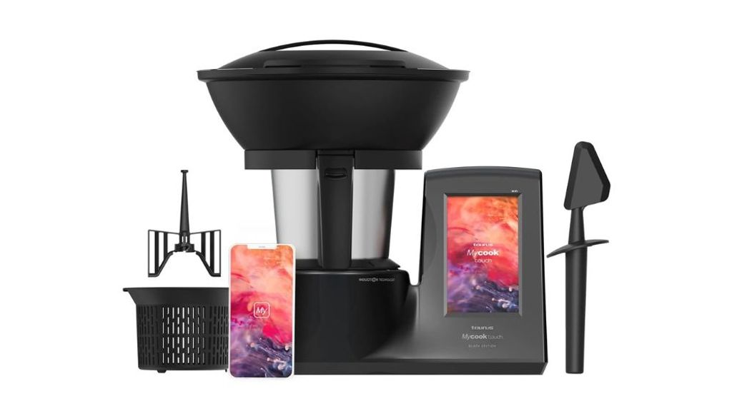 Robot de cocina Taurus Mycook Touch Black Edition