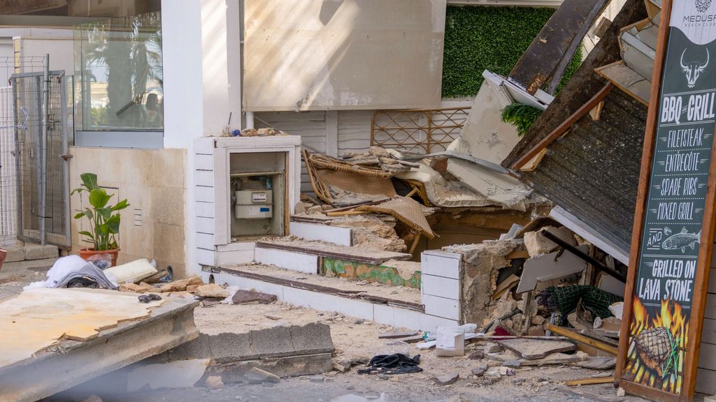 Restaurante de la Playa de Palma cuya terraza se derrumbó la noche de este jueves y causó 4 muertos y 16 heridos