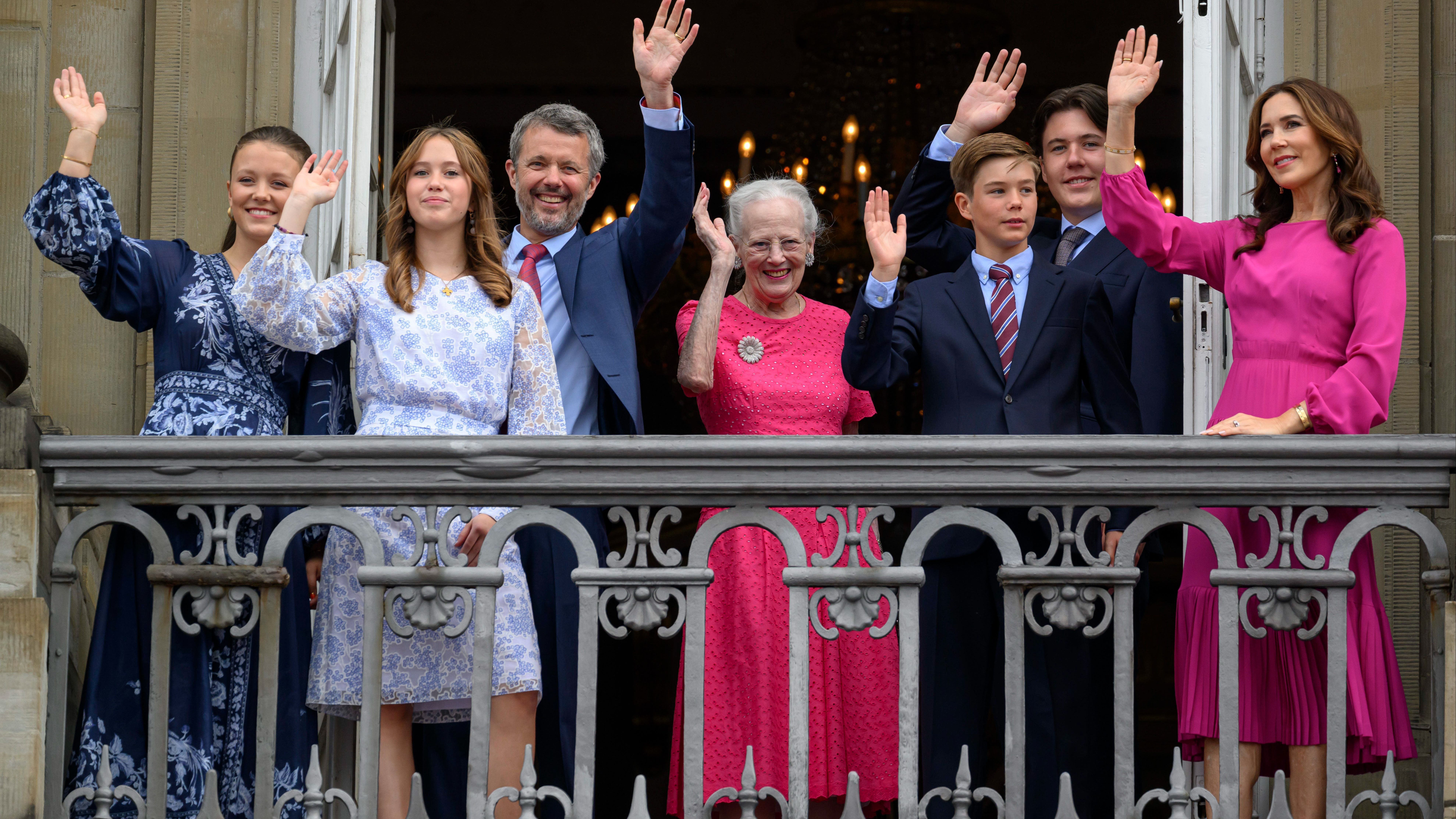 La familia real danesa
