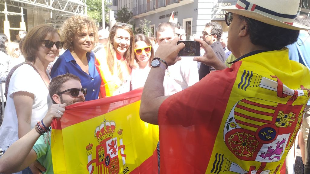 Manifestación del PP en la Puerta de Alcalá