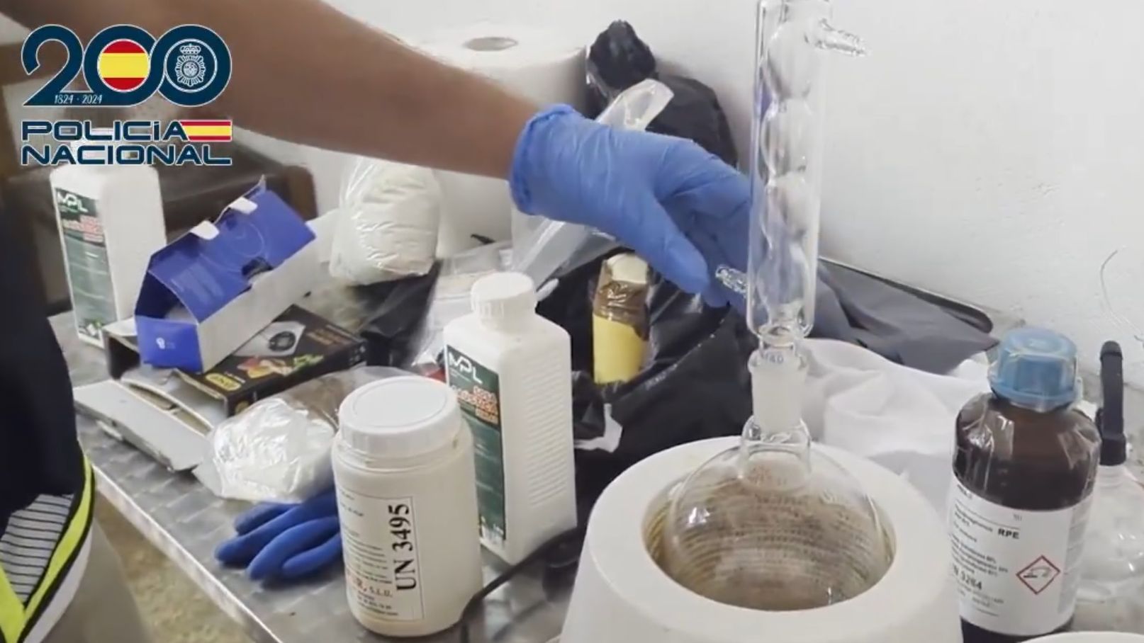 Material para producir droga