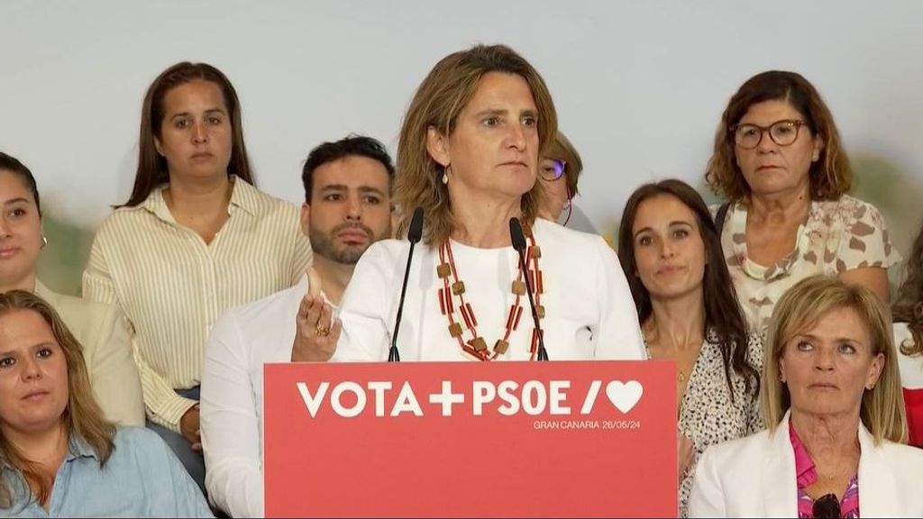 Teresa Ribera pide votar masivamente para impedir "más conflicto y menos derechos"