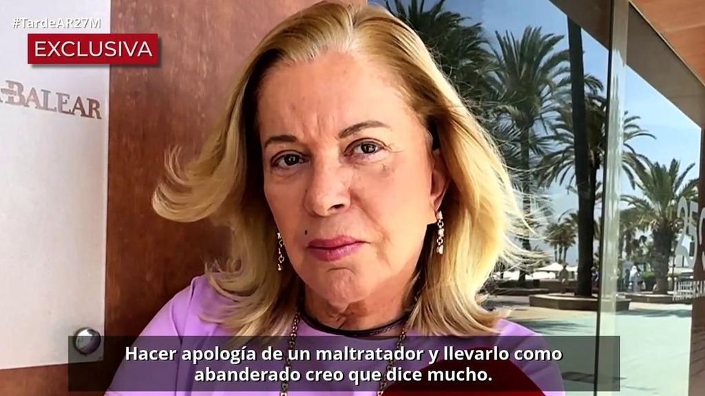 Bárbara Rey carga contra su hijo, Ángel Cristo Jr.: "Hacer apología de un maltratador y llevarlo como abanderado creo que dice mucho"