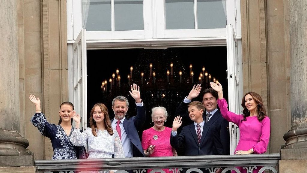 La Familia Real danesa el pasado 26 de mayo.