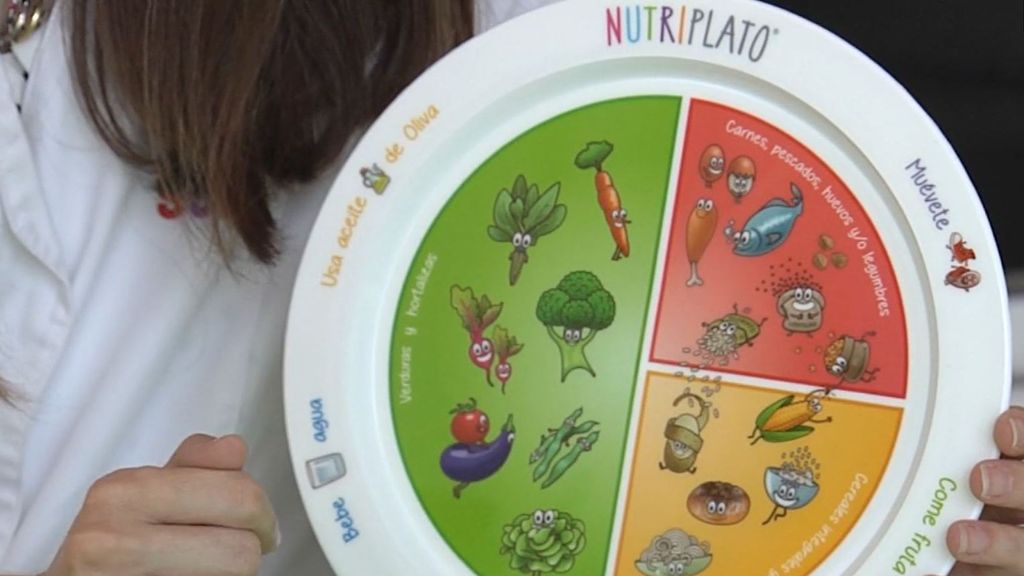 El nutriplato, la guía de alimentación saludable para niños inspirado en la Universidad de Harvard