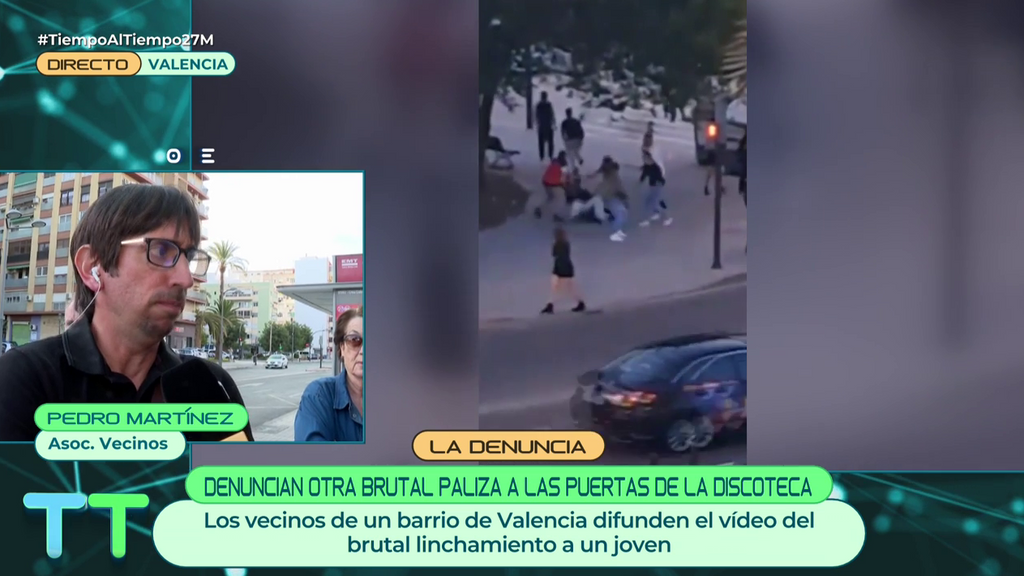 Vecinos de Valencia critican la situación que se vive en su barrio