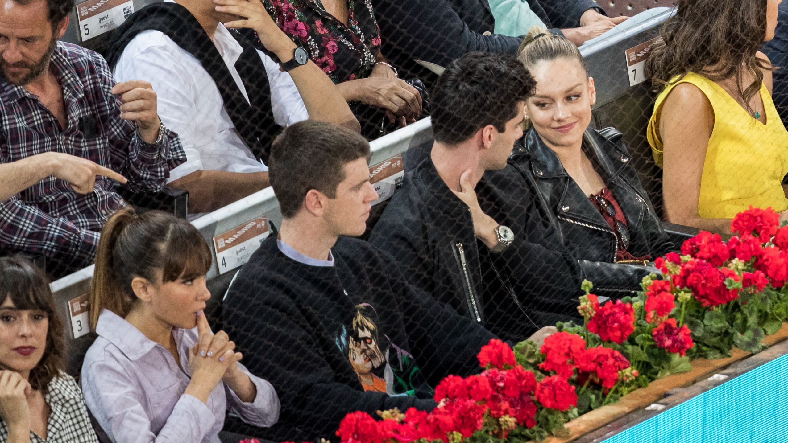 Aitana, Miguel Bernardeau, Álvaro Rico y Ester Expósito