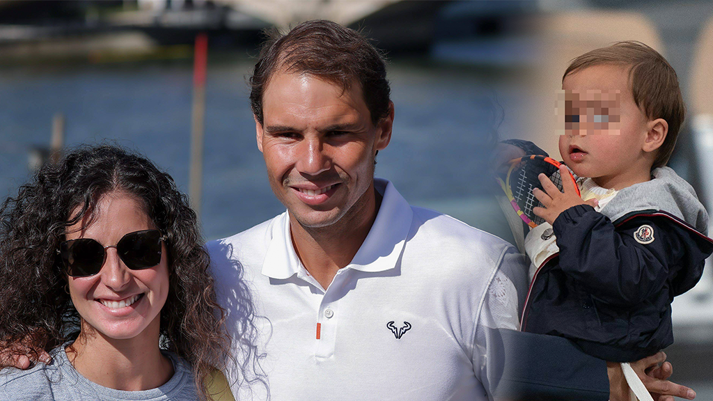 Así ha crecido Rafa Nadal Jr., el hijo de Rafa Nadal y Mery Perelló (Fotomontaje con imágenes de Cordon Press)