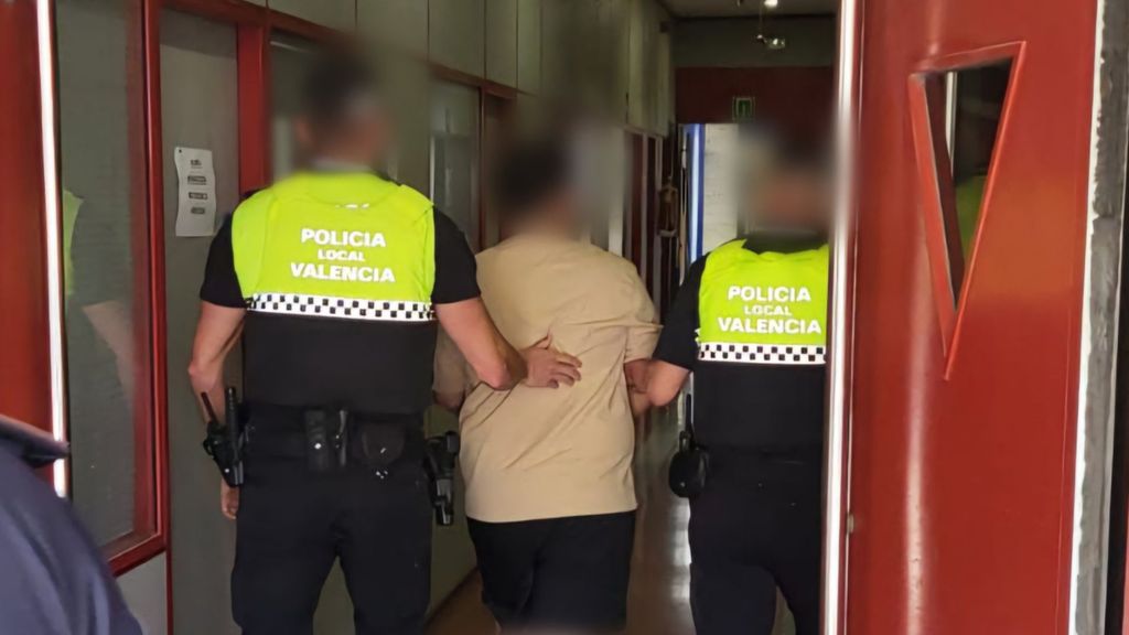 El conductor detenido por la Policía Local de Valencia