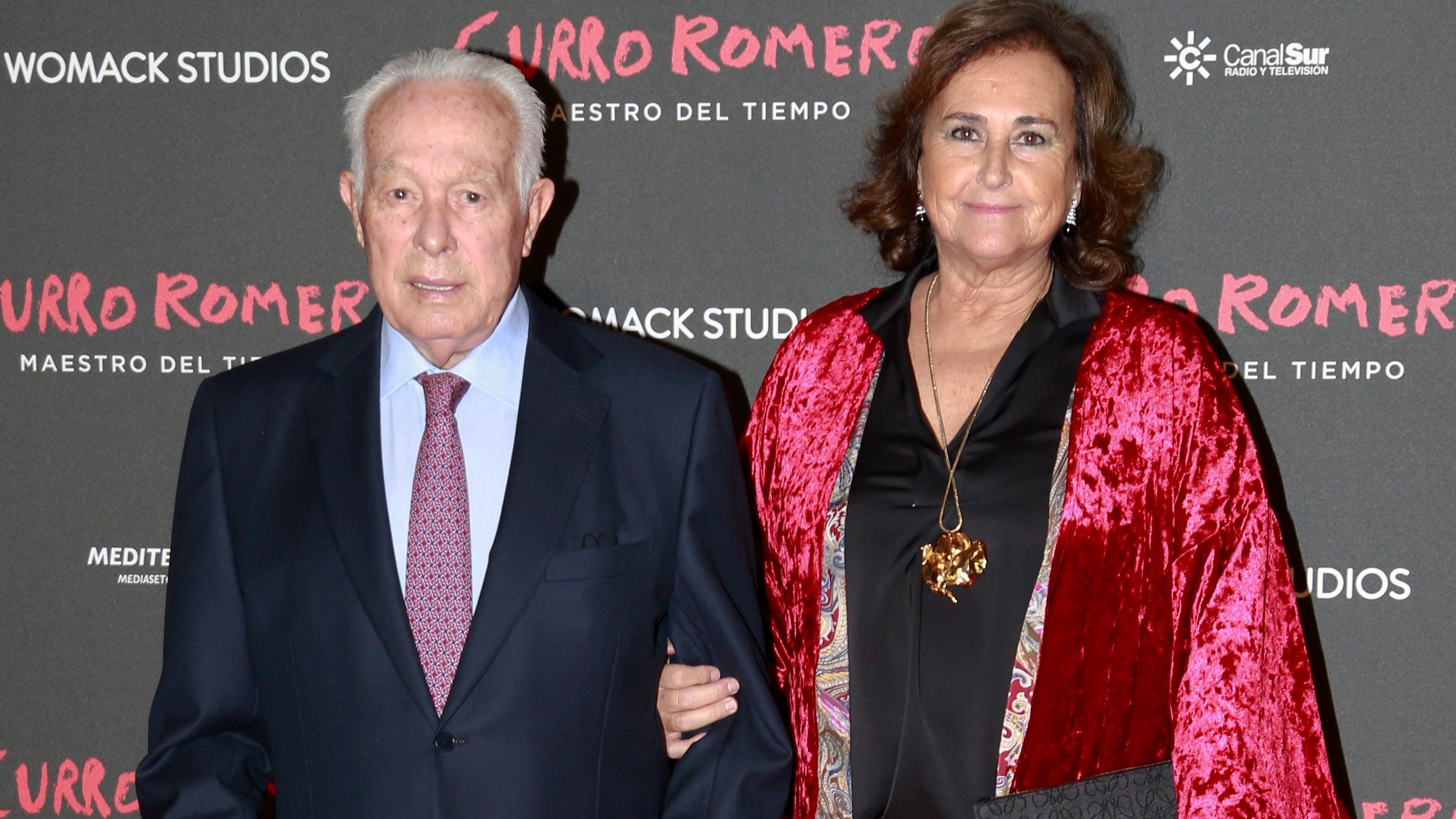 Curro Romero y Carmen Tello, en una imagen de archivo.