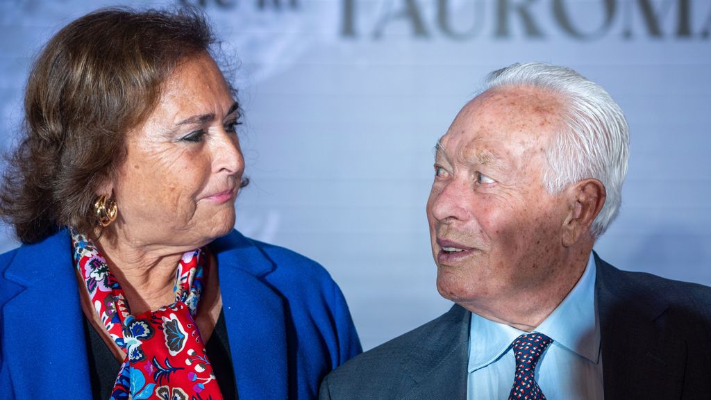 Carmen Tello y Curro Romero, en febrero de 2024.