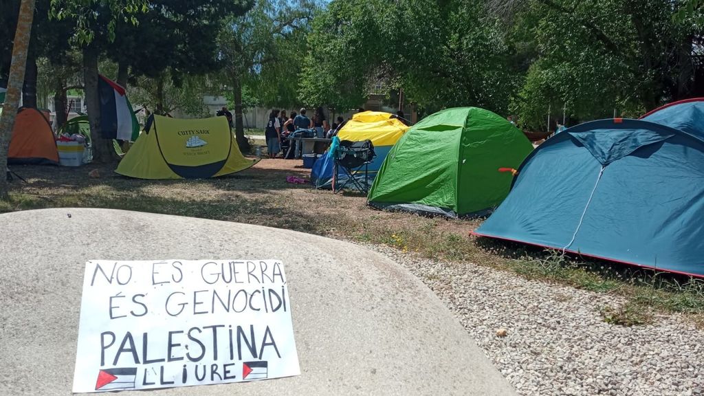 EuropaPress 5990069 acampada pro palestina universitat les illes balears uib