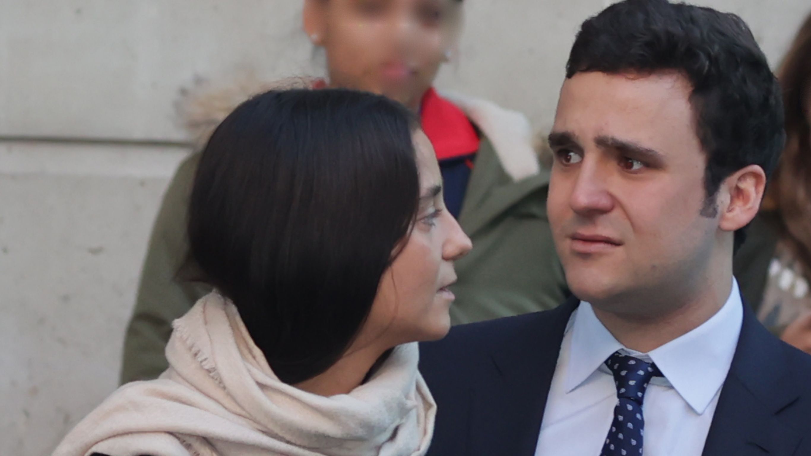 Froilán y Victoria Federica el 20 de diciembre de 2023.
