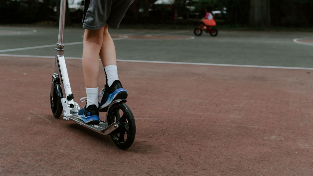 Imagen de archivo de un patinete