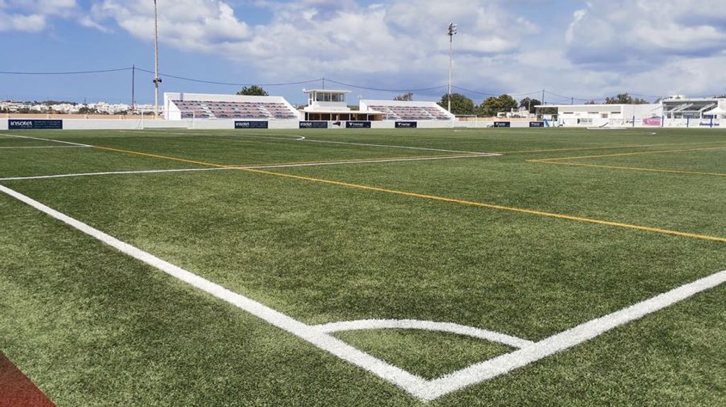 Imagen del campo de fútbol del SD Formentera