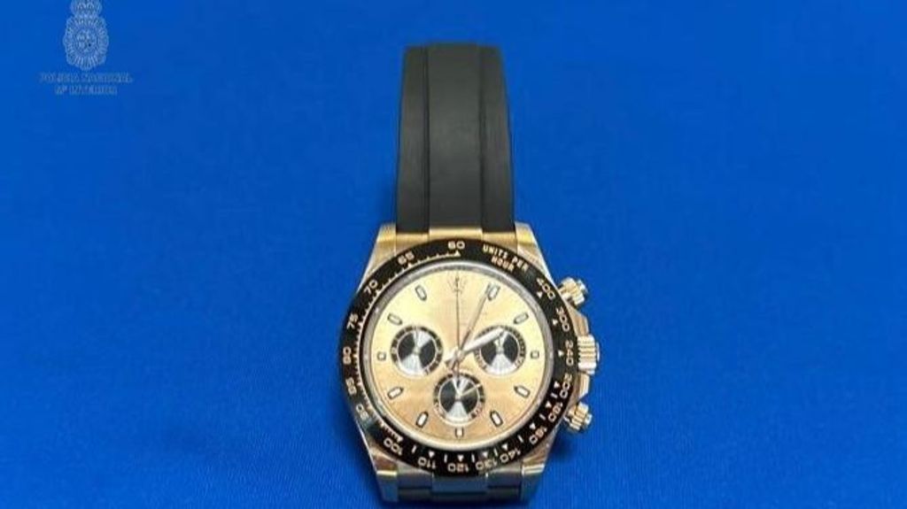 Reloj robado y recuperado por la Policía Nacional