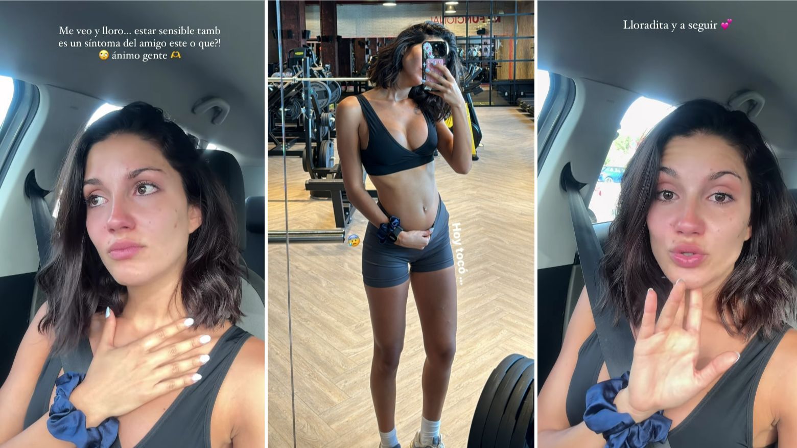 Tania Medina ha abandonado el gimnasio y se ha roto al contar a sus seguidores lo que le ha pasado