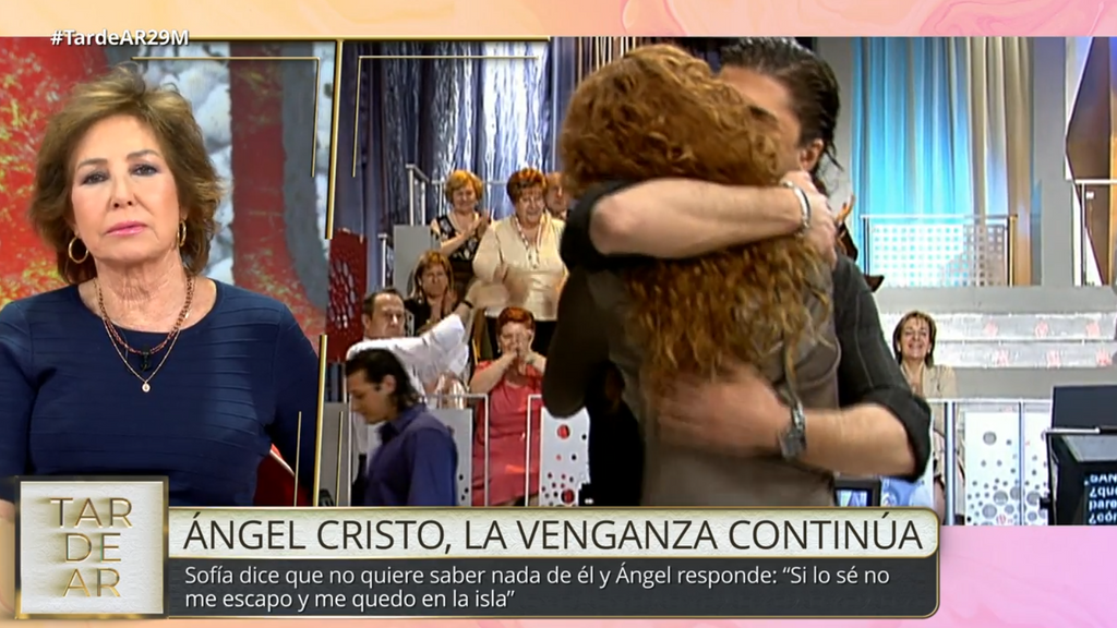 Ana Rosa critica la actitud de Ángel Cristo con su hermana Sofía