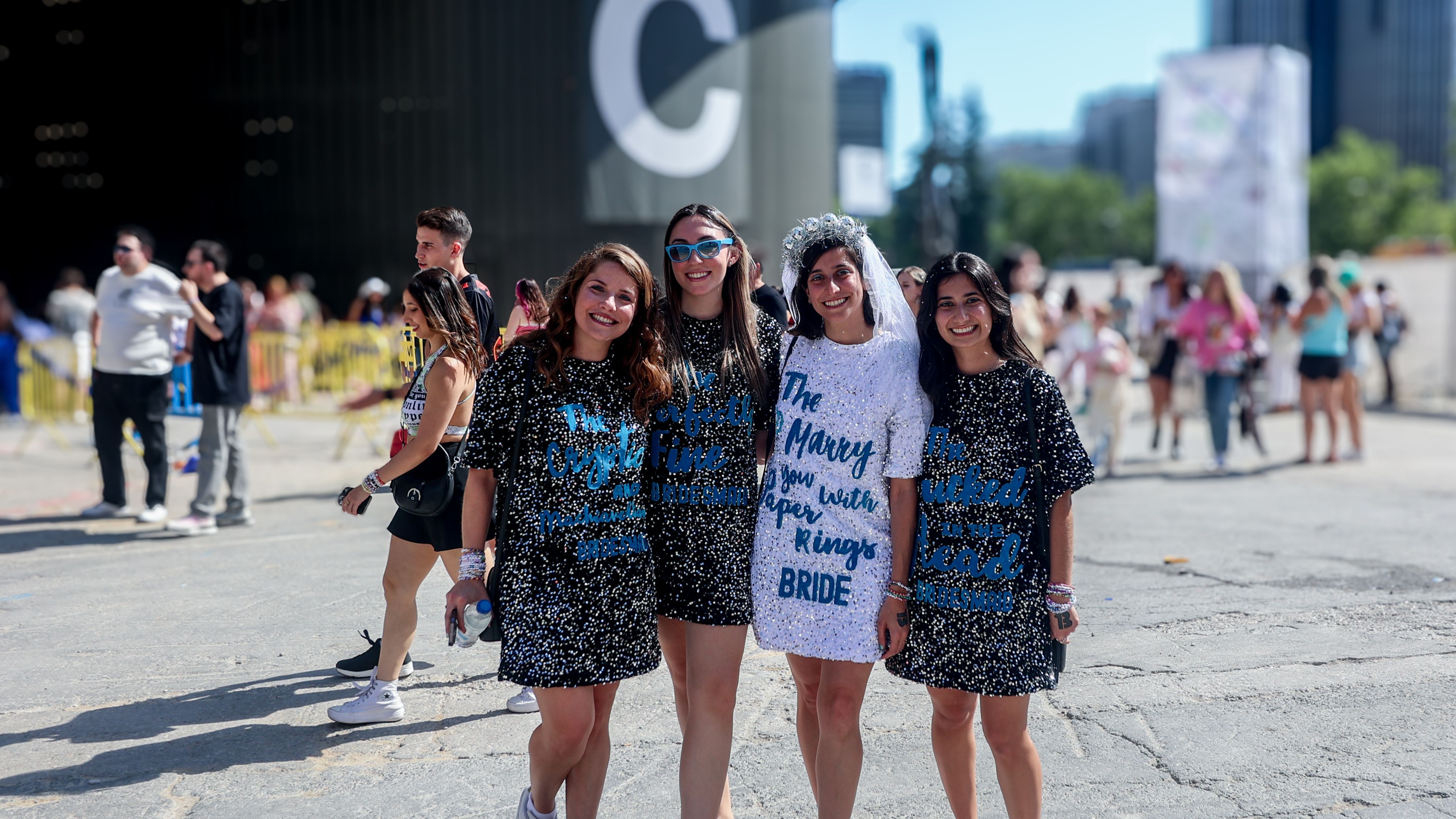 Fans de Taylor llegados desde todas partes del mundo