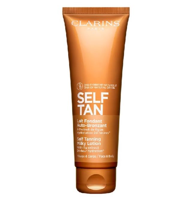 Leche autobronceadora de Clarins