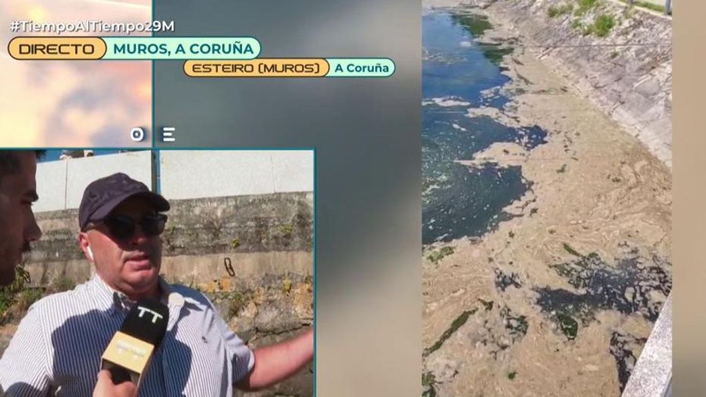 Los vecinos de Muros denuncian un peligroso vertido de aguas fecales: "Aquí prácticamente ha desaparecido la vida"