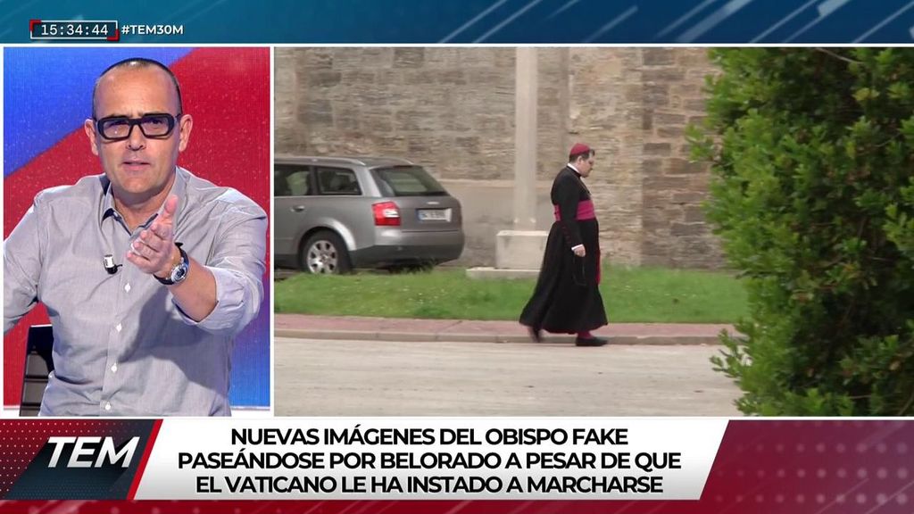 'TEM' habla con el obispo 'fake' de Belorado: "Me quedo aquí y reto a Iceta" Todo es mentira 2024 Programa 1352