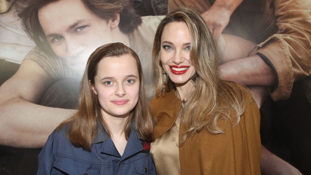 Angelina y Vivienne Jolie, sin el Pitt.