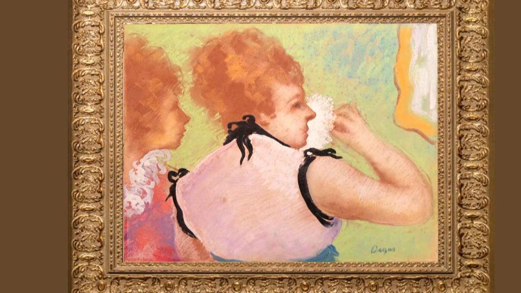 'Elogio del maquillaje', la obra de Edgar Degas que se vendió por 926 euros y que está valorada en ocho millones