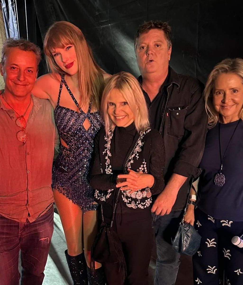 Eugenia Martínez de Irujo, con Taylor Swift