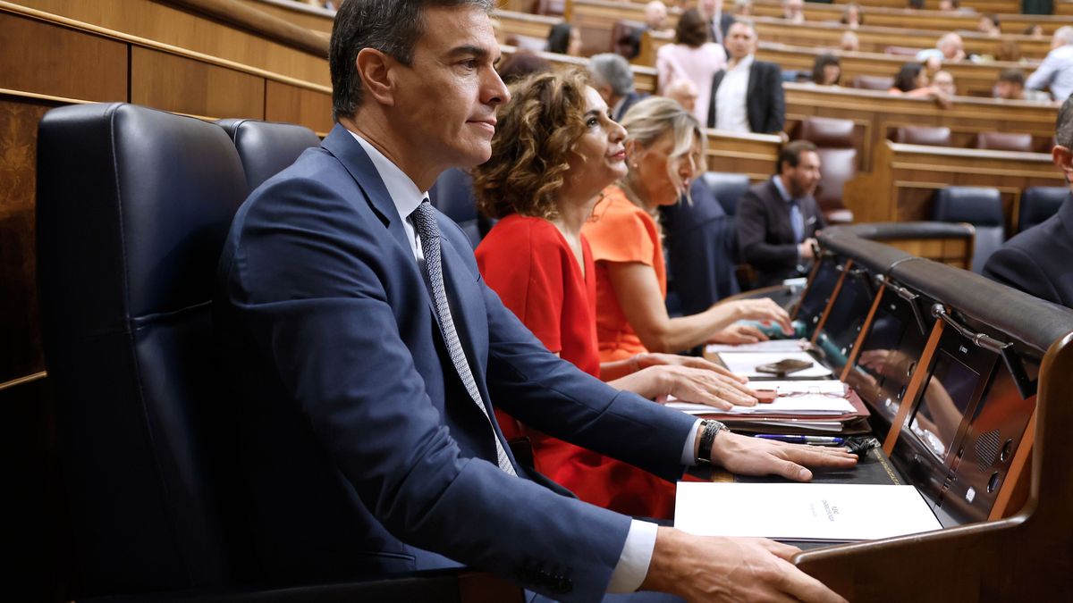 Pedro Sánchez en el Congreso