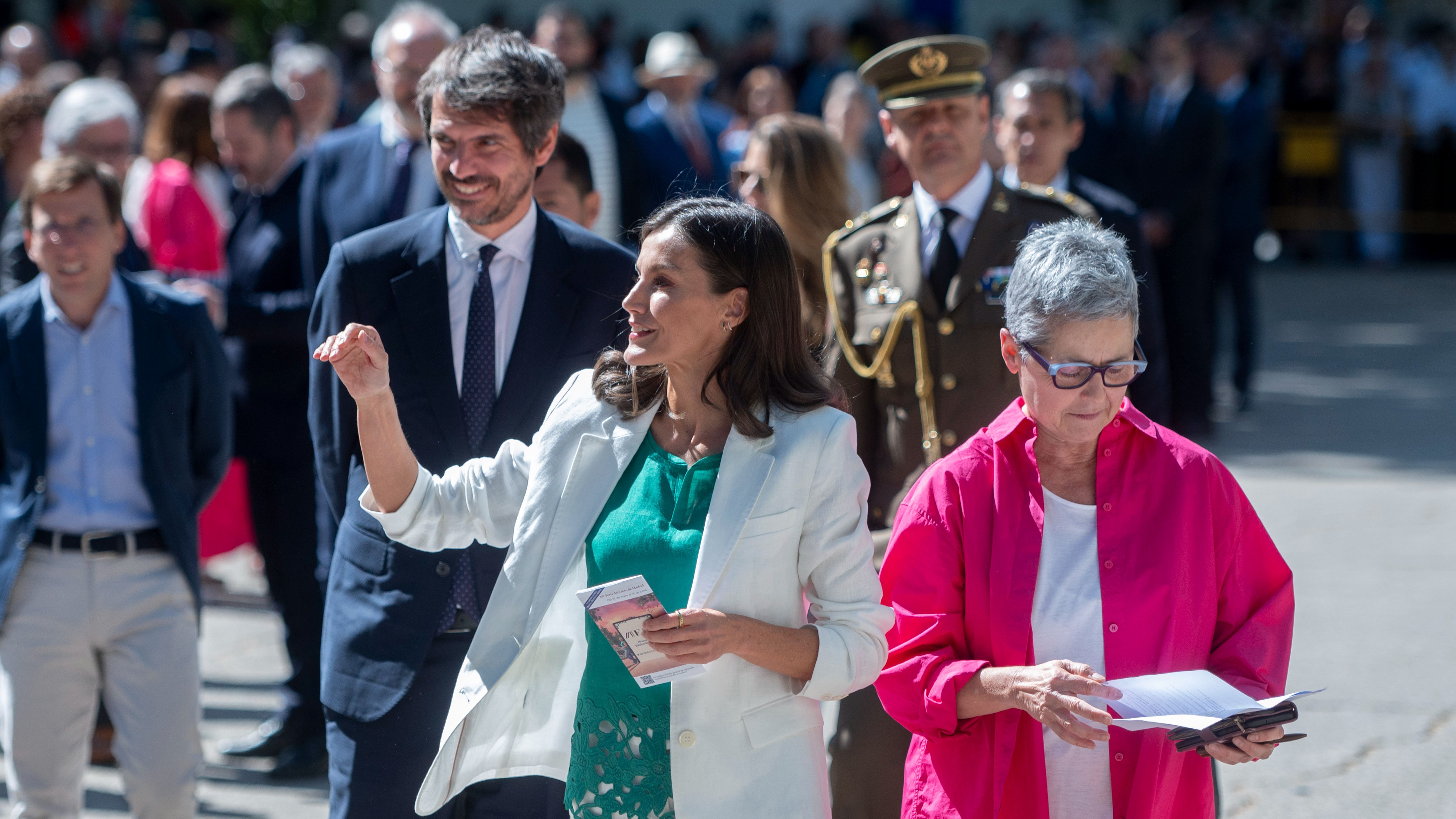 La reina Letizia este 31 de mayo.