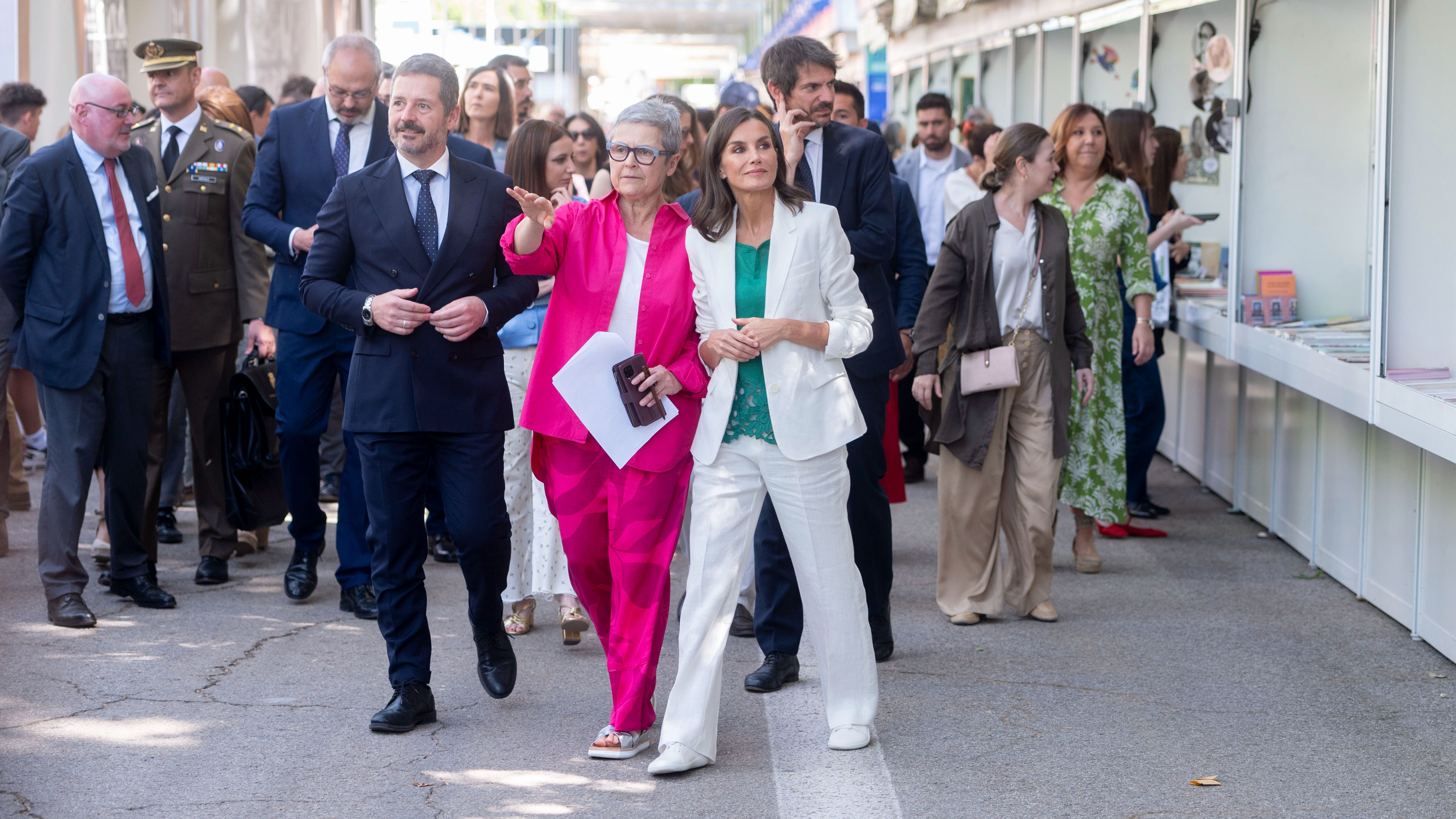 La reina Letizia este 31 de mayo.