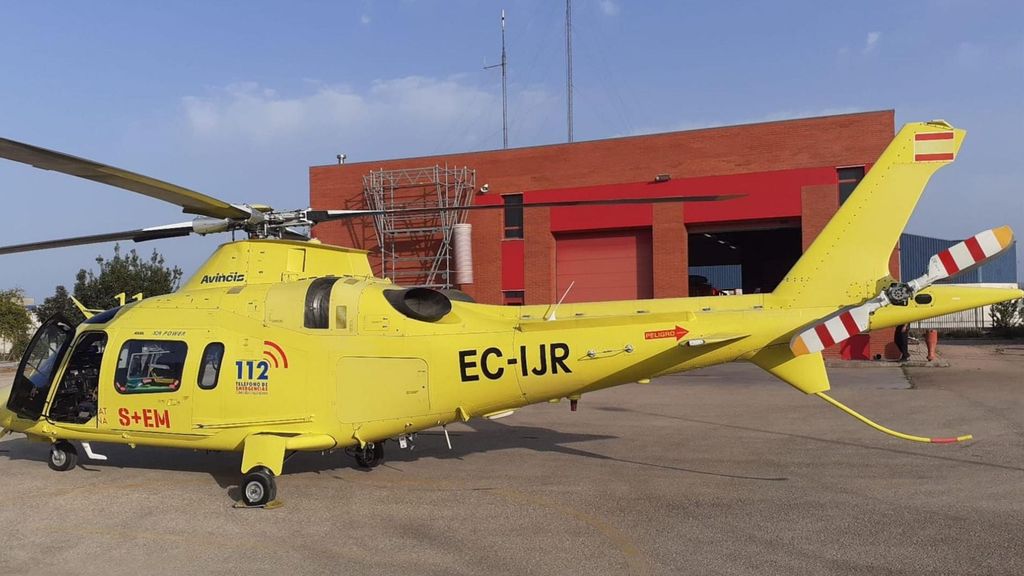 Helicóptero del 112