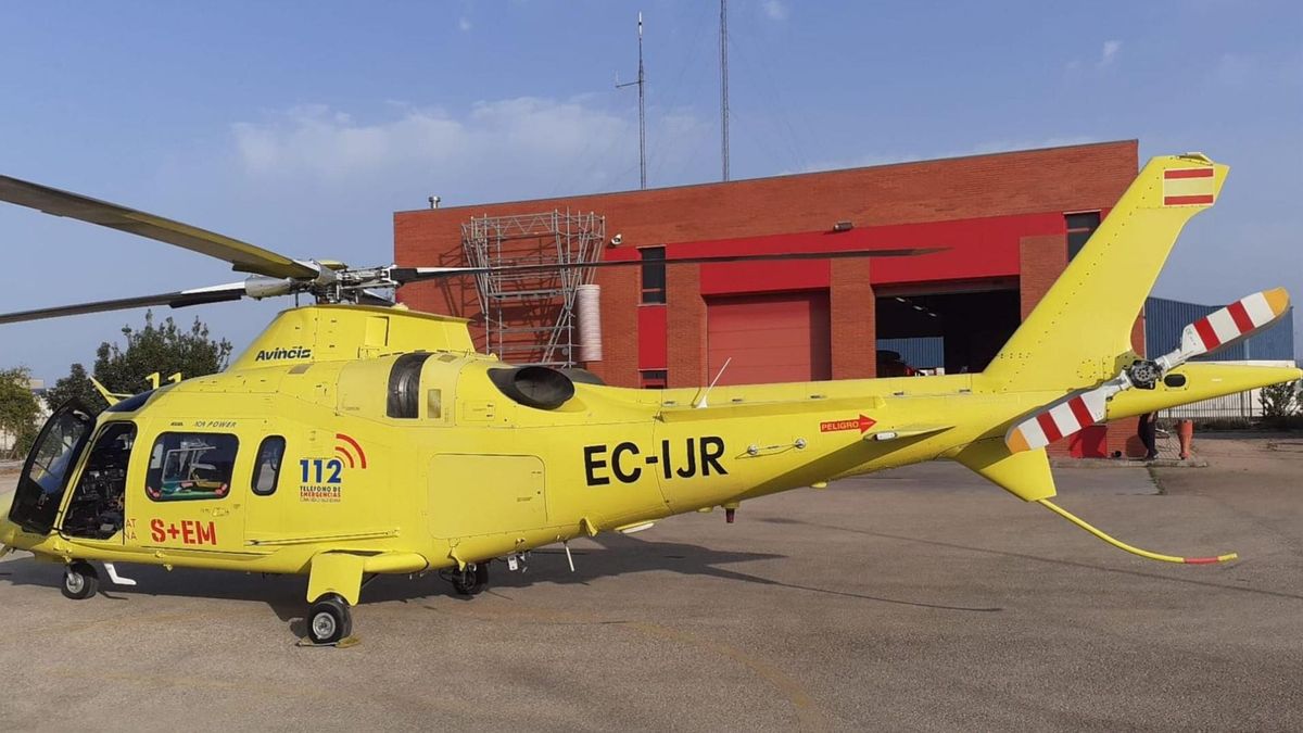 Helicóptero del 112