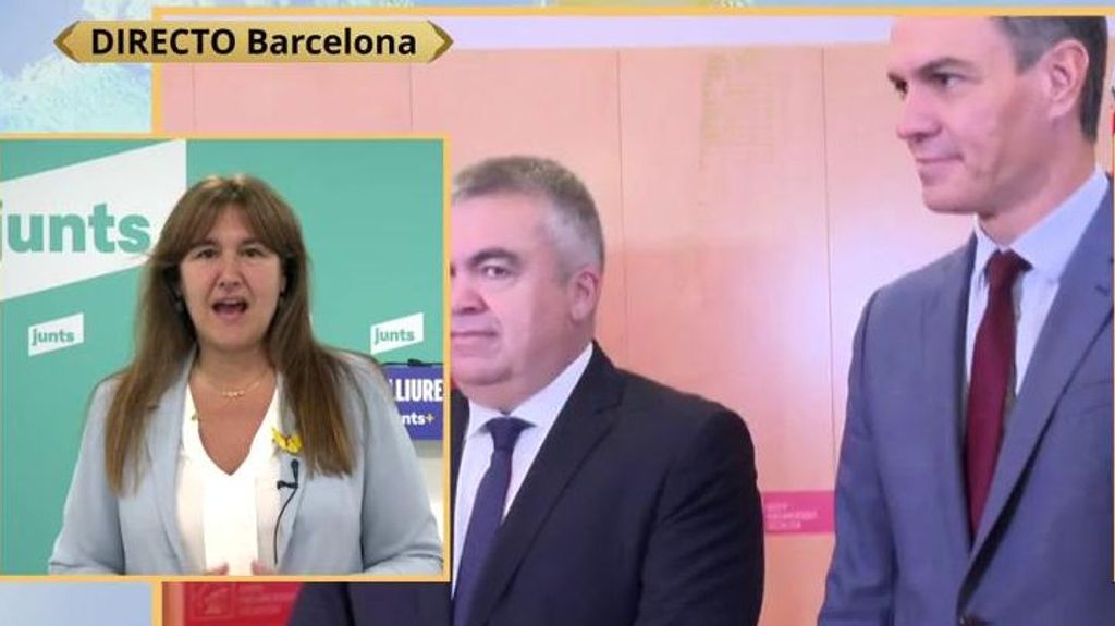 Laura Borràs, presidenta de Junts: "Este partido se creó para conseguir la independencia de Cataluña y trabajamos para ello"