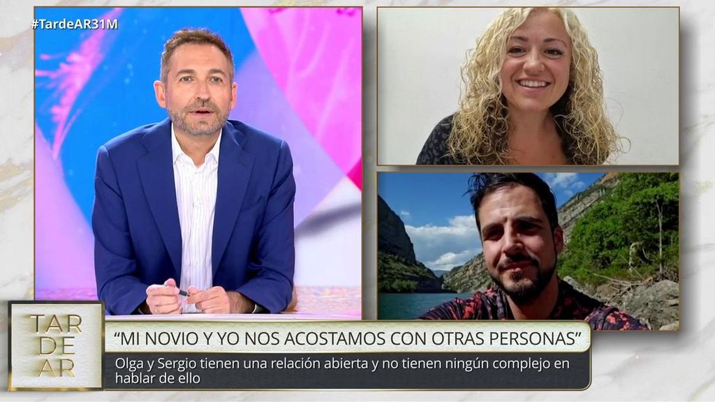 Olga y Sergio son una pareja abierta: explican cómo es su relación