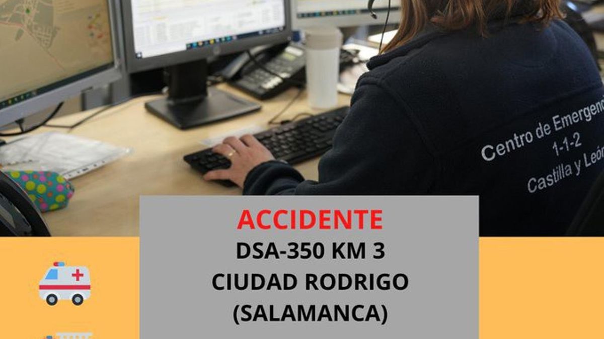 Gráfico elaborado por ell 112 con datos sobre el accidente en Ciudad Rodrigo