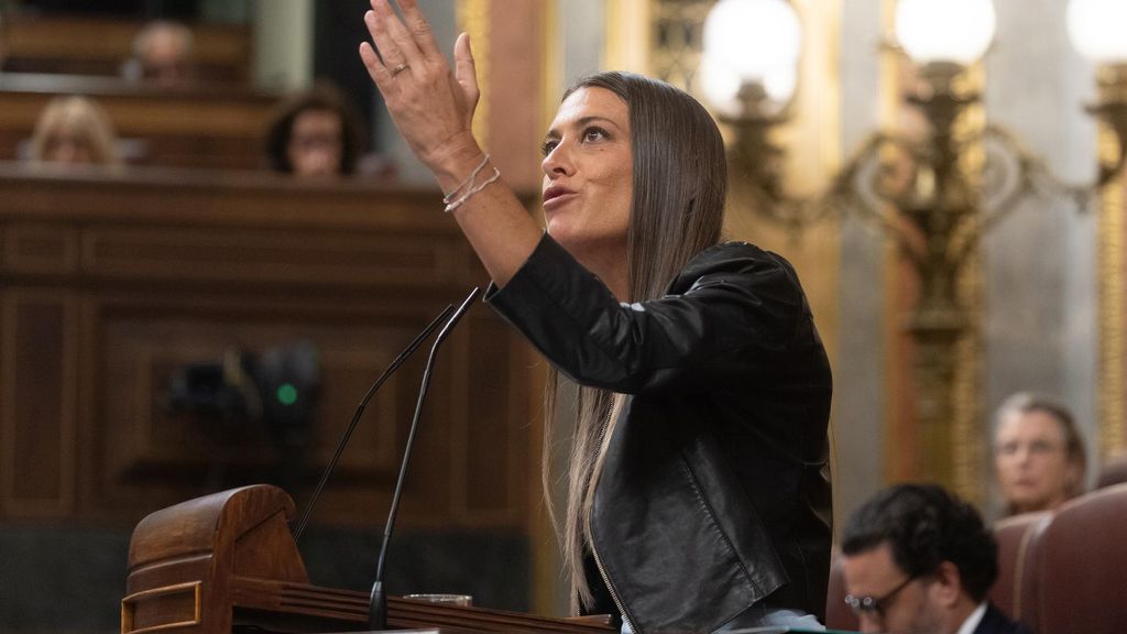 La portavoz de Junts en el Congreso, Miriam Nogueras.