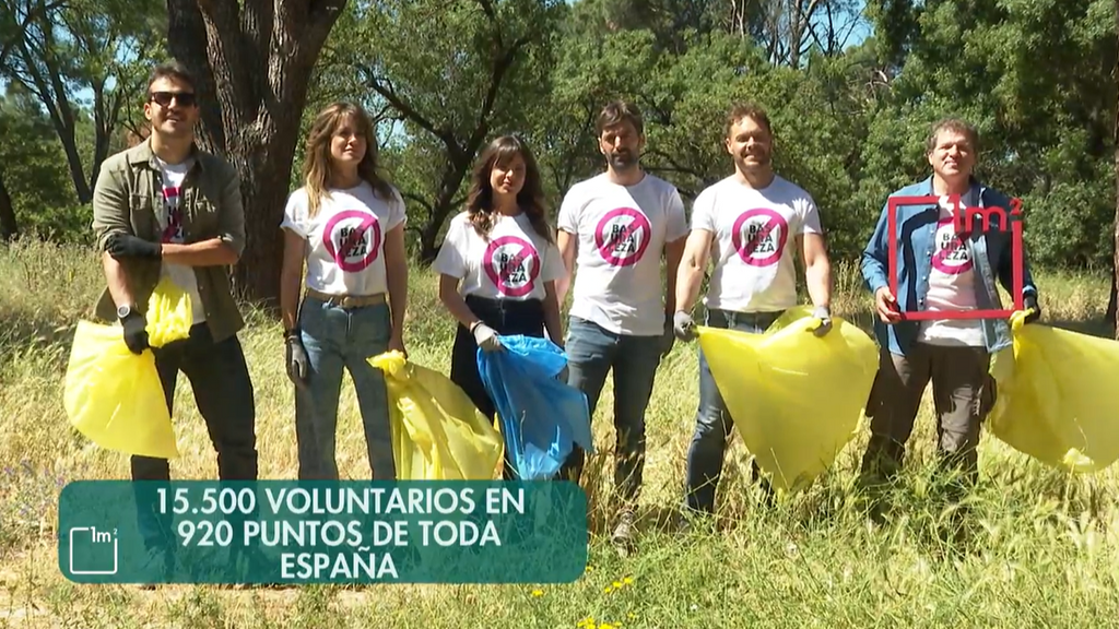 Mediaset se suma a la lucha contra la basuraleza: 15.500 voluntarios por toda España recogen residuos