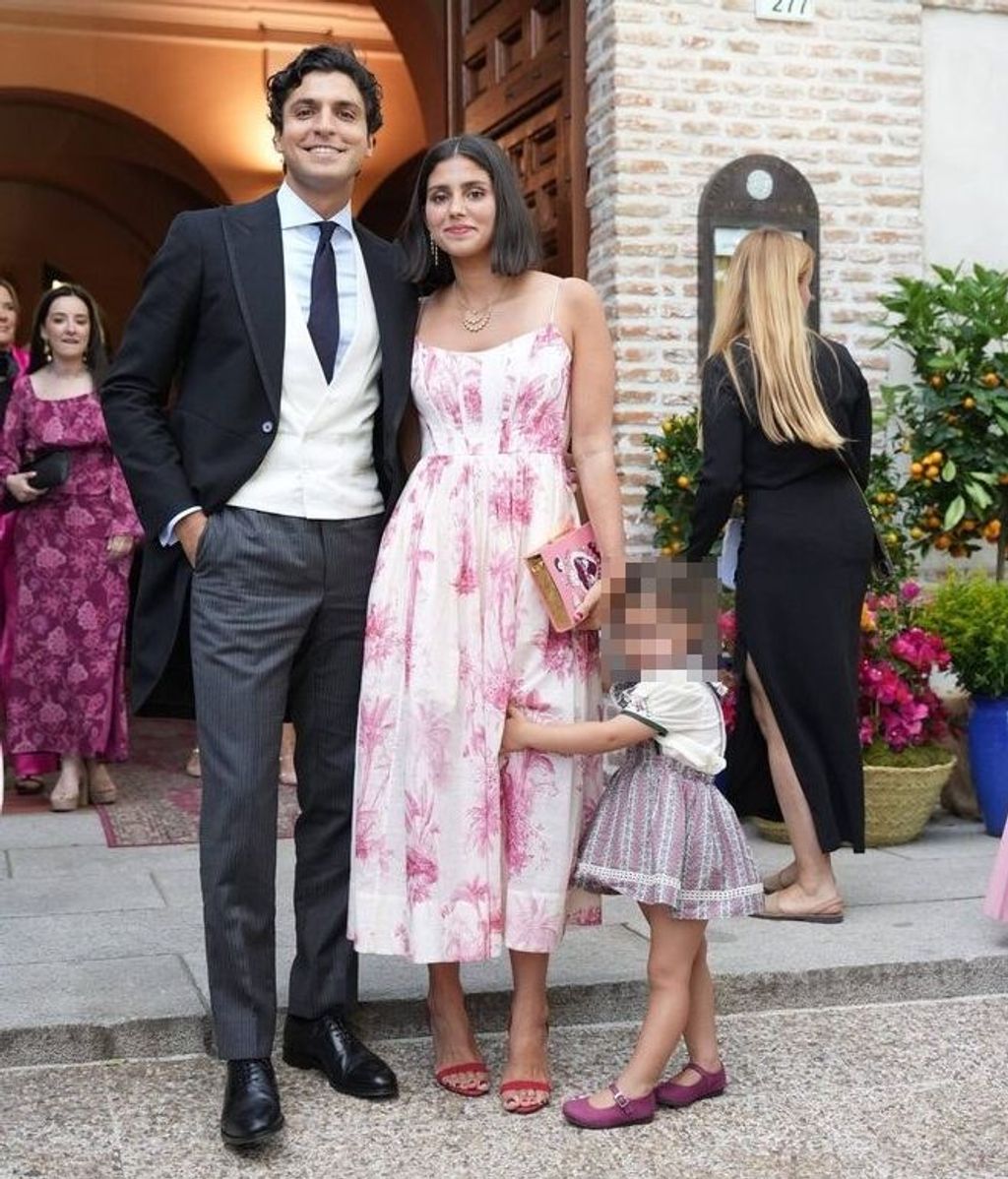 Tomás Páramo, María G. de Jaime y su hija Catalina