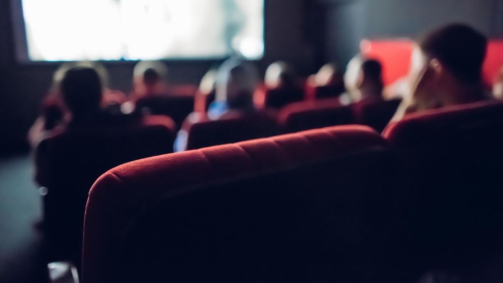 Imagen de archivo de una sala de cine