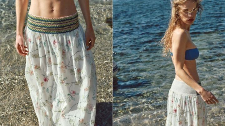 La falda de Zara