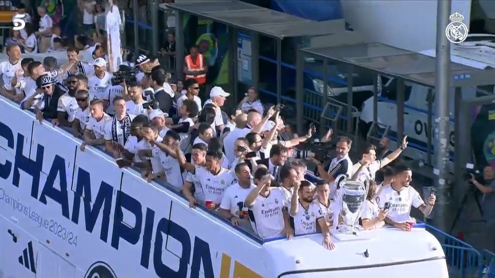 Los campeones de Europa ya están en Cibeles